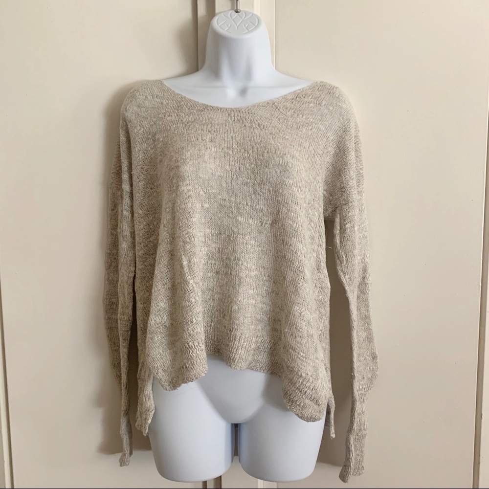Hollister light knit sweater